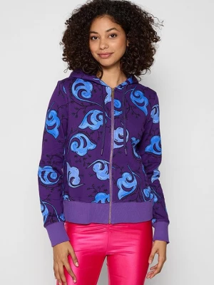Foto van product Sweater met rits Versace Jeans Couture donkerpaars
