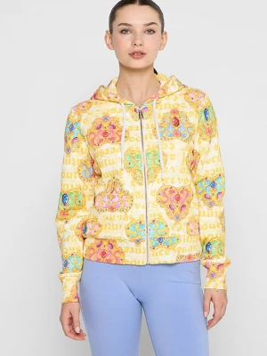 Foto van product Sweater met rits Versace Jeans Couture geel