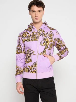 Foto van product Sweater met rits Versace Jeans Couture paars