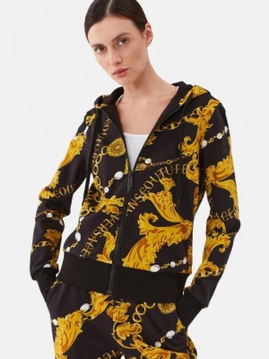 Foto van product Sweater met rits Versace Jeans Couture zwart