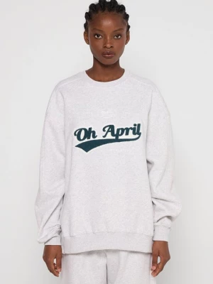 Foto van product Sweater Oh April lichtgrijs