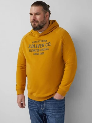 Foto van product Sweater van katoenmix met print op de voorkant s.Oliver geel