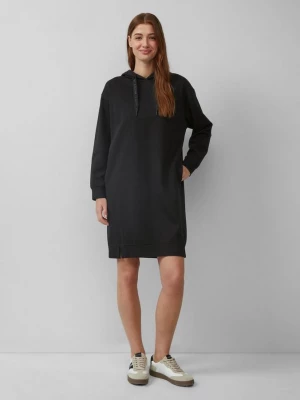 Foto van product Sweaterjurk met steekzakken en capuchon s.Oliver zwart