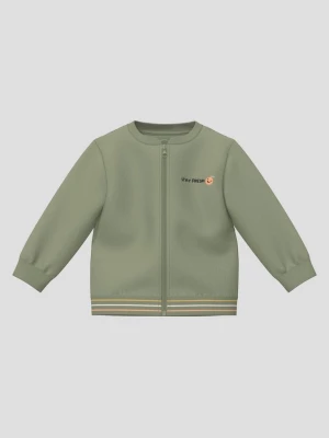 Foto van product Sweatjack met klein borduursel s.Oliver olijfgroen