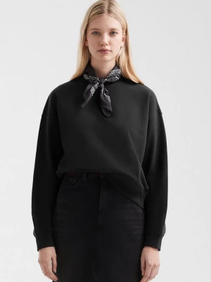 Foto van product Sweatshirt in een boxy fit QS zwart