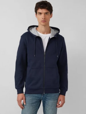 Foto van product Sweatvest met capuchon en logo s.Oliver blauw