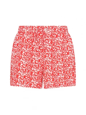 Foto van product swirly Broek rood / wit