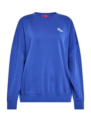 Foto van product swirly Sweatshirt blauw / wit