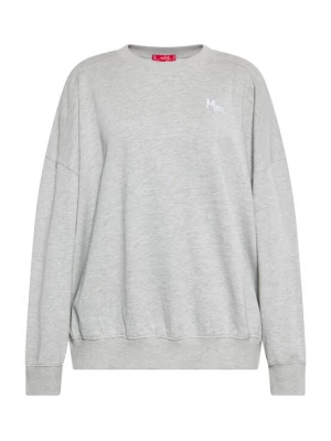 Foto van product swirly Sweatshirt lichtgrijs / wit