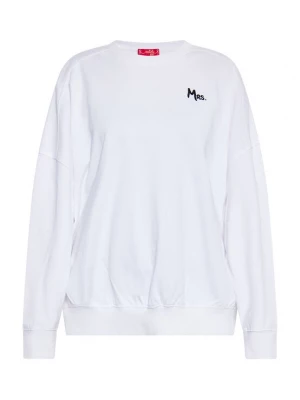 Foto van product swirly Sweatshirt zwart / wit