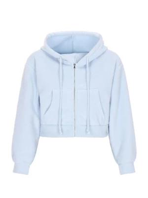 Foto van product MYMO Fleece jas 'Back to School' lichtblauw