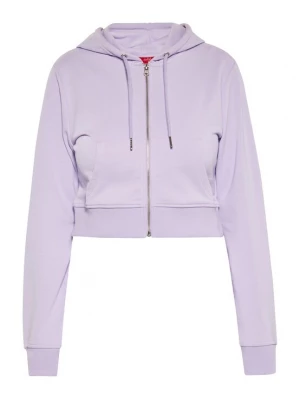 Foto van product swirly Sweatvest lavendel
