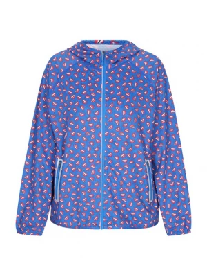 Foto van product swirly Tussenjas blauw / rood / zwart / wit