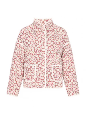 Foto van product swirly Tussenjas geel / rood / wit