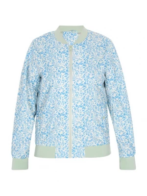 Foto van product swirly Tussenjas lichtblauw / pastelgroen / wit