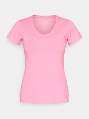 Foto van product T-shirt basic 4F donkerroze