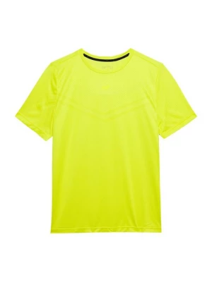 Foto van product T-shirt basic 4F lichtgeel