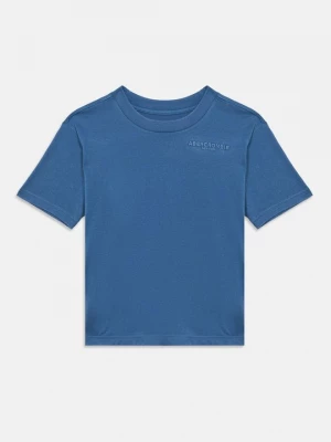 Foto van product T-shirt basic Abercrombie & Fitch blauw