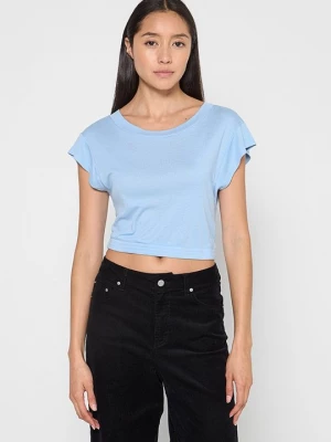 Foto van product T-shirt basic American Vintage lichtblauw