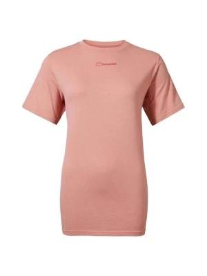 Foto van product T-shirt basic Berghaus donkerroze