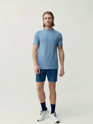 Foto van product T-shirt basic Born Living Yoga blauw