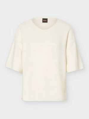 Foto van product T-shirt basic Boss crème