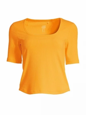 Foto van product T-shirt basic CASALL geel