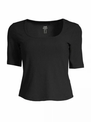 Foto van product T-shirt basic CASALL zwart