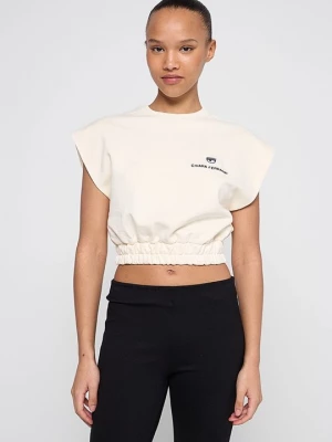 Foto van product T-shirt basic Chiara Ferragni crème
