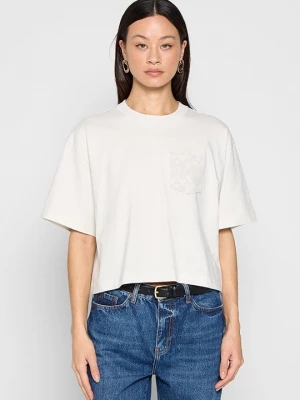 Foto van product T-shirt basic Coach crème
