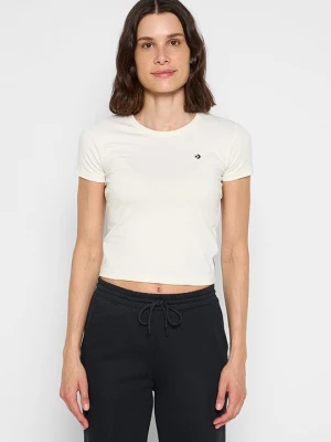 Foto van product T-shirt basic Converse crème
