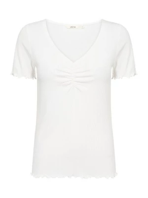 Foto van product T-shirt basic Cream wit