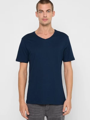 Foto van product T-shirt basic DeFacto donkerblauw