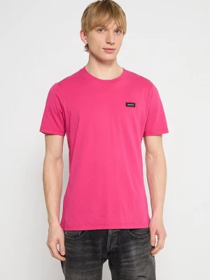 Foto van product T-shirt basic Denham donkerroze