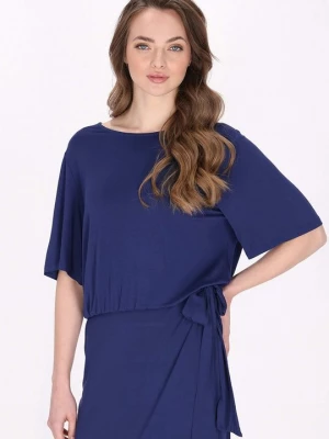 Foto van product T-shirt basic Dreimaster donkerblauw
