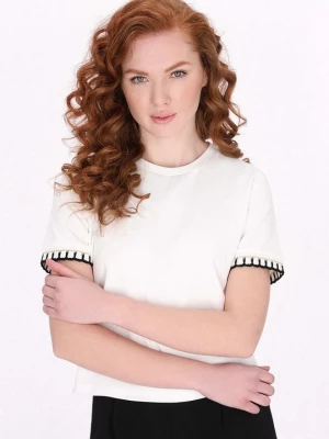 Foto van product T-shirt basic Dreimaster wit
