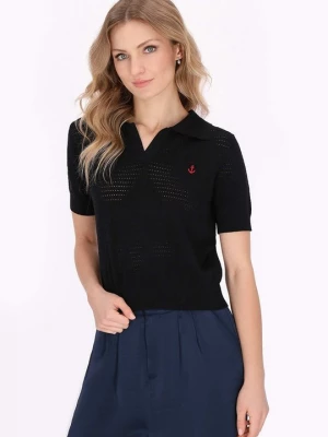 Foto van product T-shirt basic Dreimaster zwart