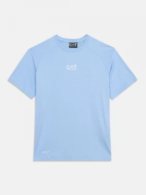 Foto van product T-shirt basic EA7 Emporio Armani lichtblauw