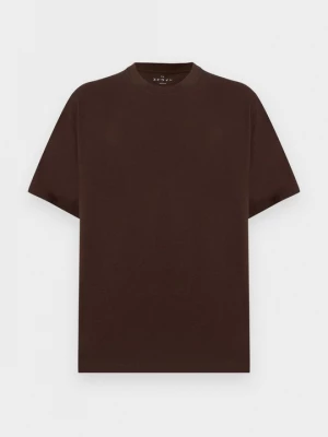 Foto van product T-shirt basic Edwin donkerbruin
