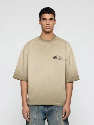 Foto van product T-shirt basic EIGHTYFIVE bruin