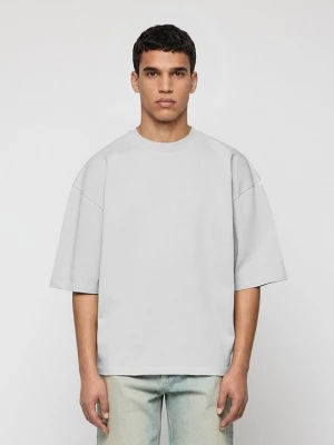 Foto van product T-shirt basic EIGHTYFIVE lichtgrijs