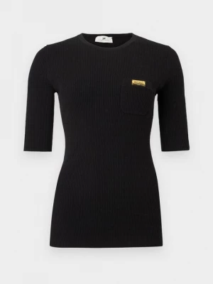 Foto van product T-shirt basic Elisabetta Franchi zwart