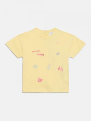 Foto van product T-shirt basic Emporio Armani geel