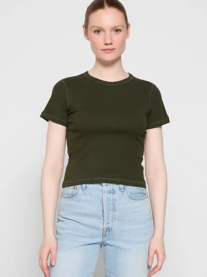 Foto van product T-shirt basic Envii bruin