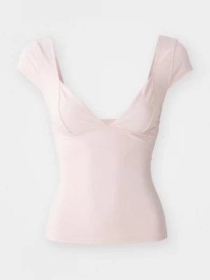 Foto van product T-shirt basic Free People donkerroze