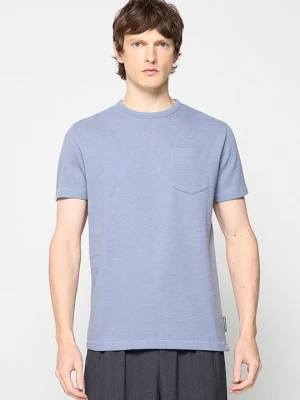 Foto van product T-shirt basic French Connection blauw gemêleerd