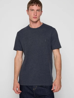 Foto van product T-shirt basic French Connection koningsblauw gemêleerd