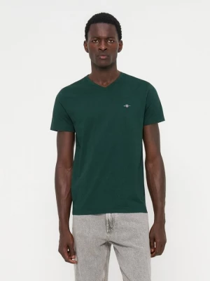 Foto van product T-shirt basic Gant groen