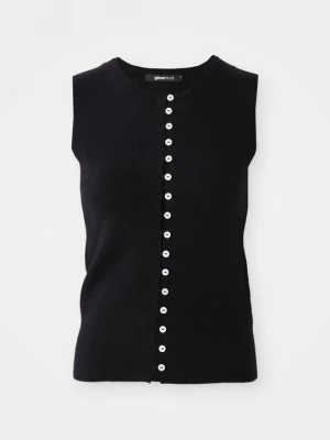 Foto van product T-shirt basic Gina Tricot zwart