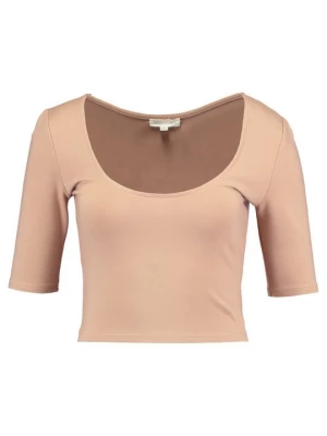 Foto van product T-shirt basic Honey Punch taupe
